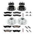 thumbnail image 3 of PowerStop Front and Rear Z23 Evolution Sport Carbon-Fiber Ceramic Brake Pad and Drilled & Slotted Rotor Kit Fits: FORD Select Models K4435, 3 of 10