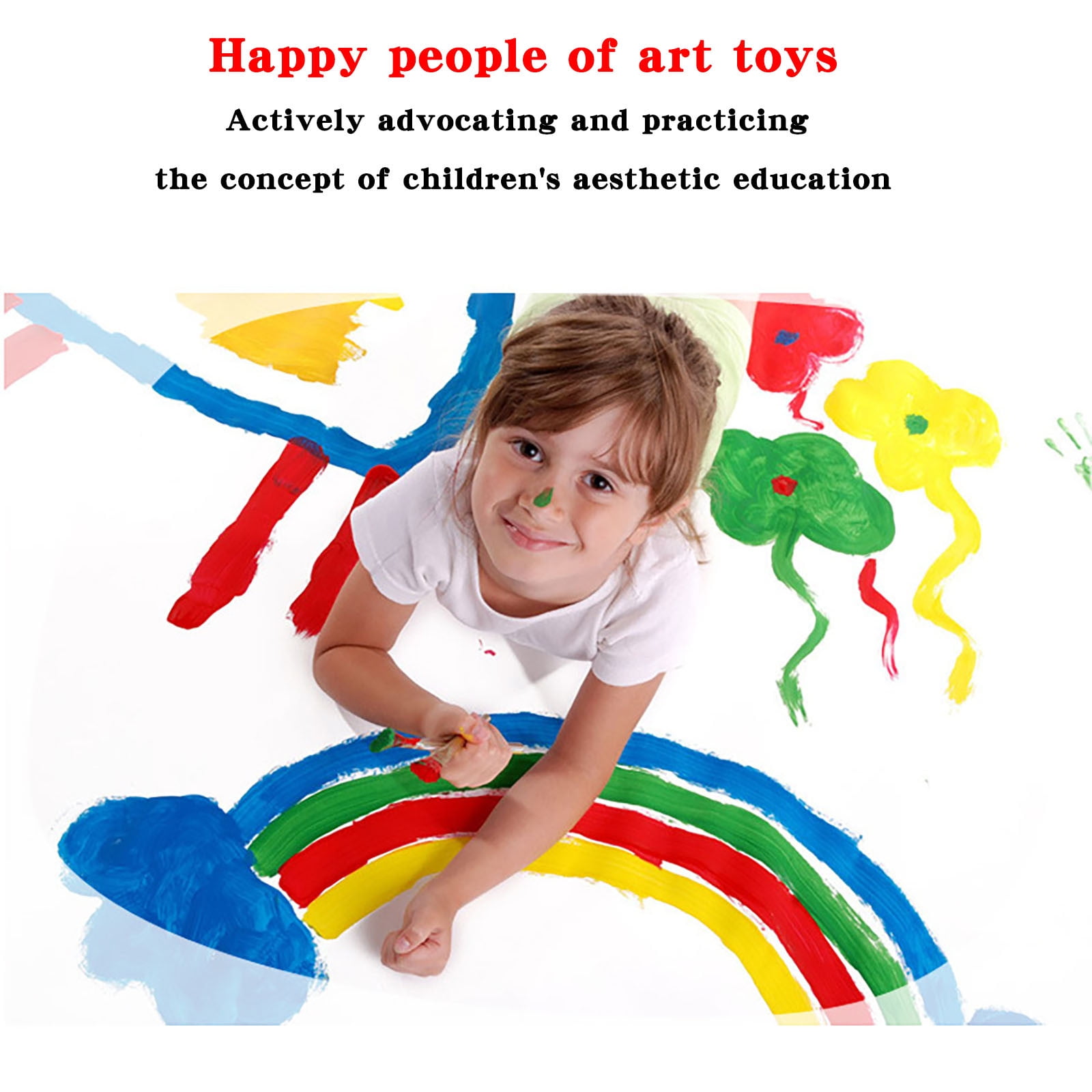 Acrylic Set 24 Colors | DIY Graffiti Craft Supplies for Kids & Adults - Includes 3 Brushes, 2 Drawing Boards | Rich Pigment Inks for Paper, Wood, Fabric | Sealing Cap Design - 22.5x20x4cm
