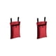 thumbnail image 2 of Bolsa colgante delantera Eigraketly para scooter organizador de almacenamiento motocicleta accesorio Negro Rojo 2piezas, 2 of 6