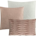 thumbnail image 3 of Nanshing Linda 7 Piece Chic Floral Comforter Set, California King, Blush, 3 of 4