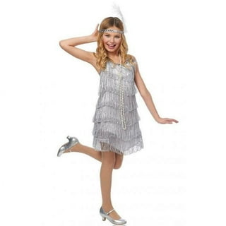 Ladies flapper best sale dress