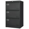 thumbnail image 6 of Litake 3 Drawer Lateral File Cabinet, Metal Lockable File Cabinet with Lock For Legal/Letter/A4/F4, Locking Filing Cabinet with Anti Tipping Function for Home Office, 6 of 9