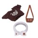 thumbnail image 5 of Doll Sweater Set, Pretend Play Soft Hair Band Baby Doll Clothes Washable Fashionable Prevent Deformation With Bag For 11.8 Inch Girl Dolls ANGGREK CH2013, 5 of 8