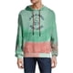 thumbnail image 1 of Elevenparis Hombre Tie Dye Hoodie Sudadera verde XL, 1 of 3