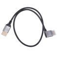 thumbnail image 1 of Video Cable Right Angle Male To Male Video Wire 8k Tv Coupler Computer Connector, 1 of 9