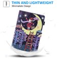 thumbnail image 2 of All-New Fire HD 8&HD 8 Plus Case (10th Generation, 2020 Release), Folio Stand Premium Leather Magnetic Wallet Cover with Smart Auto Wake/Sleep & Pencil Holder, Moon Girl, 2 of 6