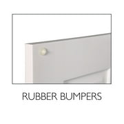 Design House Brookings Ready to Assemble Shaker Sink Base Kitchen Cabinet (33 x 34.5 x 24), Sherwin Williams® White