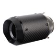 thumbnail image 3 of Punta de escape para Yamaha, 51 mm/2,01 pulgadas, tubo de escape de fibra de carbono universal para motocicleta, construcción robusta, 3 of 9