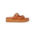 thumbnail image 4 of Madden NYC Women's Faux Leather Buckle Slide Sandals, 4 of 6