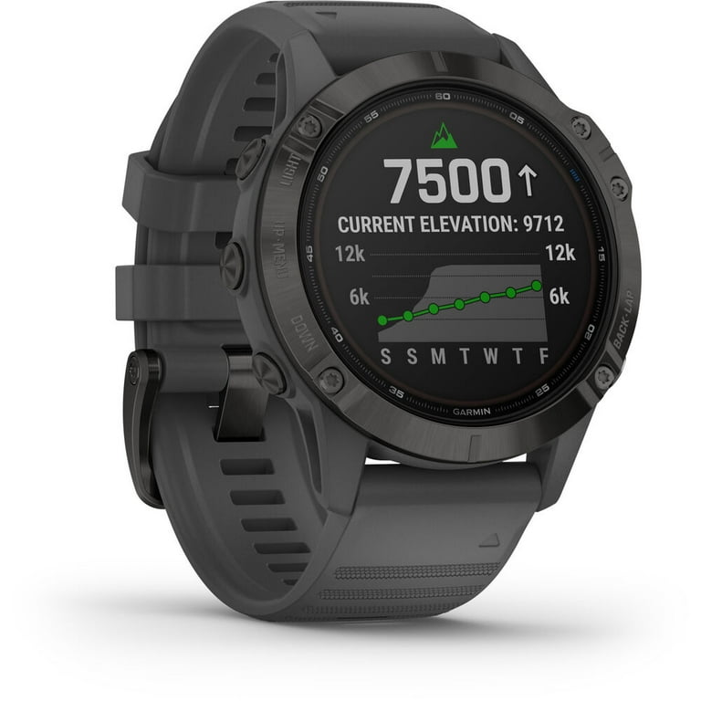 Garmin 010-02410-10 fenix 6 Pro Solar Multisport GPS Smartwatch