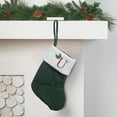 thumbnail image 2 of WKSCLPAI Christmas stockings,festive holiday decorations,Santa stockings,Festive Large Letter Christmas Stockings ,Cute Striped Design, Spacious for Gifts, 2 of 4