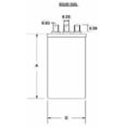 thumbnail image 4 of New TitanPro TRCFD455 HVAC Round Dual Motor Run Capacitor. 45/5 MFD/UF440/370 Volts, 4 of 4