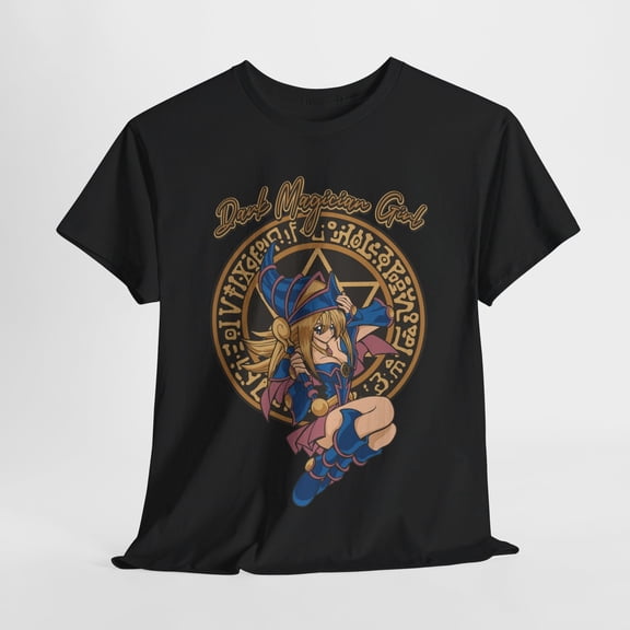 Dark Magician Girl Yu-Gi-Oh T-Shirt Ecchi Waifu Kawaii Anime Soft Tee Shirt YGO