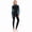 1009 water orchid leaves with chest pad, variant on New Women's Diving Suit: One-Piece Long-Sleeve Sun-Protective, Slimming, and Figure-Flattering Swimsuit; Women's Snorkeling and Surfing Suit
