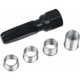 thumbnail image 1 of Kit de reparación de roscas de bujías M14 x 1,25 de 5 piezas, kit de reroscado de culata, reroscado de bujías, herramienta de reparación de roscas de cilindro de escariador de 14 mm, 1 of 4
