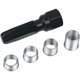 thumbnail image 1 of Kit de reparación de roscas de bujías M14 x 1,25 de 5 piezas, kit de reroscado de culata, reroscado de bujías, herramienta de reparación de roscas de cilindro de escariador de 14 mm, 1 of 4