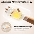 thumbnail image 4 of CINCOM Upgraded Hand Massager, Rechargeable Hand Massager with Heat and Compression for Arthritis and Carpal Tunnel with Touch Screen,Gifts for Women Men Elderly FSA/HSA Eligible, Lively Orange, 4 of 10