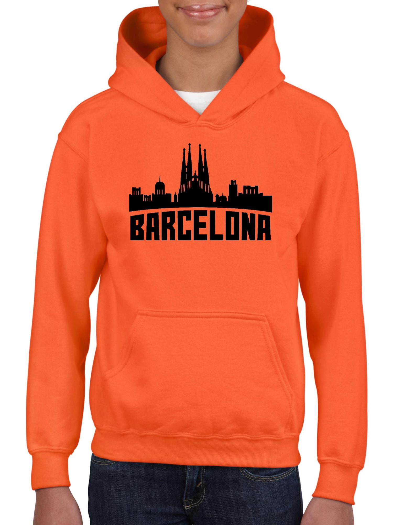 barcelona hoodie youth