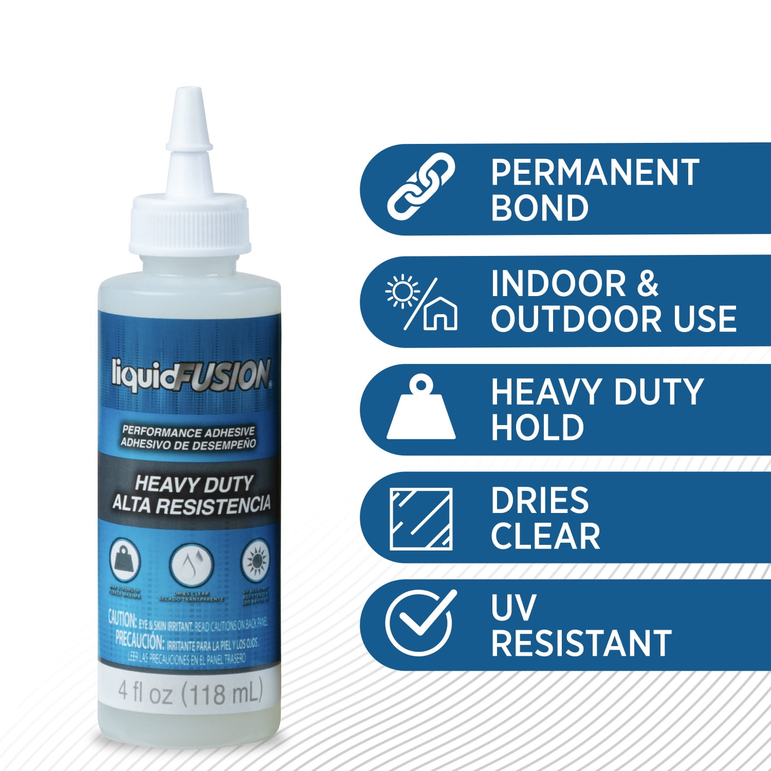 Liquid Fusion Heavy-Duty Glue 3-Pack Bundle, Maximum Strength, Dries Clear, Ideal for Rhinestone Crafts, Diamond Art, Tumbler Making, 3-Pack