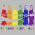 thumbnail image 2 of Men's Coca Cola Bottles Together Is Beautiful Graphic T-Shirt, 2 of 5