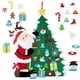thumbnail image 2 of Árbol De Navidad De Fieltro Adornos Navideños Árbol De Navidad De Fieltro Para Paredes Ventanas Puertas matsuzay HA037466-00, 2 of 6