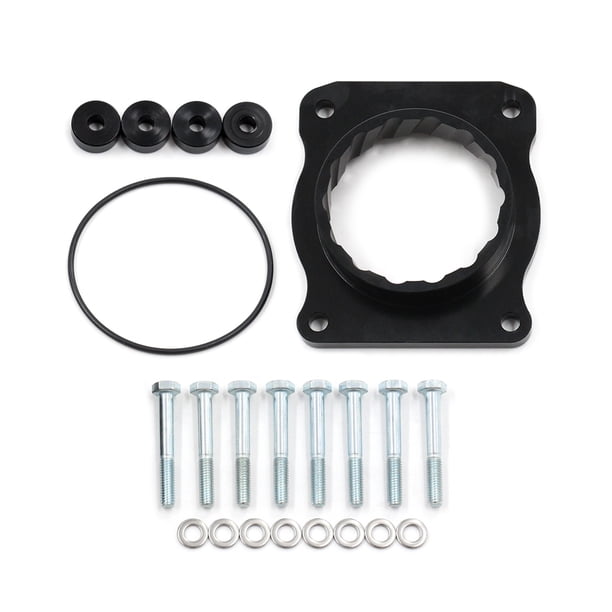 Sidaley 1 Juego de espaciador de cuerpo de acelerador automático de goma, repuesto de arandela de junta de actualización modificada para reparación Vehículos, repuestos y accesorios Mis Negro Sidaley VI018026-01B