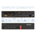 thumbnail image 4 of Lenovo ThinkCentre M720q Mini PC, Intel Core i3-8100T 3.1GHz, 16GB RAM, 2TB NVMe SSD, DisplayPort, HDMI, Wi-Fi, Bluetooth, Windows 10 Pro, 4 of 8