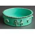 thumbnail image 3 of Dog Food/water Bowl - French White, 3 of 6