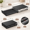 thumbnail image 2 of HFHOME Coffee Pod Drawer, 48 Vertuoline Coffee Pods Holder, Pods Storage Drawer Holder for 36 K Cup, Metal Coffee Station for Nespresso Vertuo Capsules for Home Office Counter, Black, 2 of 9