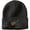 Black, variant on Guitar Embroidered Acrylic Knit Beanie, Unisex Heavyweight High Stretch Warm Comfort Winter Hat for Men & Women