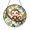 Acrylic 3.5 Inch, variant on Tropical Jungle Monkey Stained Glass Style Acrylic Window Suncatcher Decor, Animal Decorative Hanging Panel Ornament for Nature Window Art and Jungle Theme Home Decoration