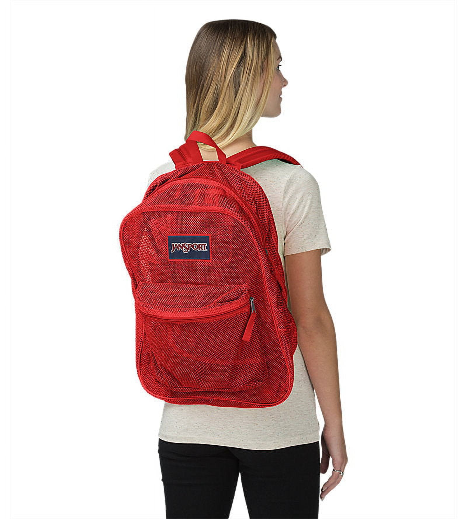 JANSPORT メッシュバックパック 赤 Amazon.co.jp: JanSport 【国内正規品】MESH PACK メッシュ