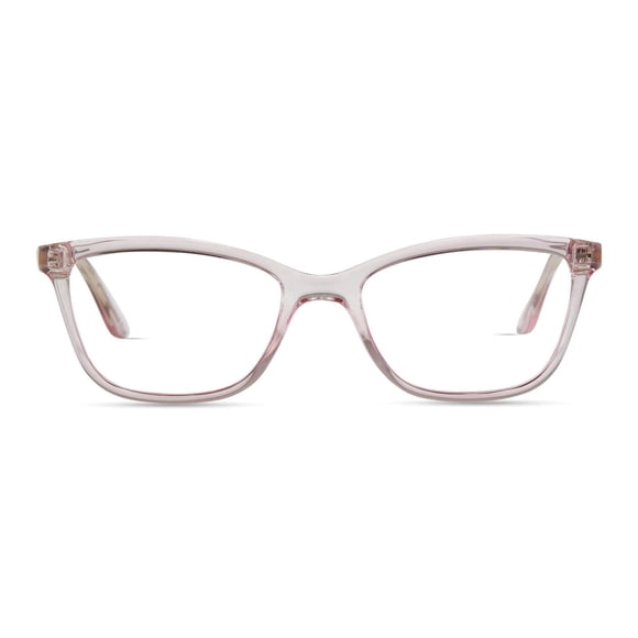 Colour Block Lunettes De Vue Pour Femmes, Vcwc19, Rose Cristal, 51-17-135