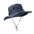 thumbnail image 6 of XINYUAN Wide Brim Sun Hat UV Protection Bucket Cap For Hiking Fishing Camping ღღ G9W1, 6 of 8