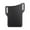 Black BK, variant on Giunmcul Online Shopping Universal Leather Case Waist Mobile Phone Bag Outdoor Mobile Phone Waist Bag Waist Hanging Mobile Phone Bag Anti-falling Mobile Phone Case