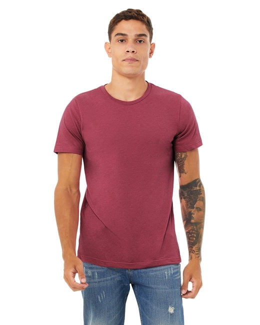 bella canvas heather raspberry