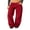 Wine Red, variant on JYYYBF Women Denim Wide Leg Pants Casual Solid Color Loose Jeans Trousers for Work Office Streetwear