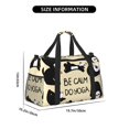 thumbnail image 3 of Balery Panda Doing Yoga Bolsa de Gimnasio para Mujeres, Bolsa de Viaje con Bolsillo Húmedo, Bolsa de Fin de Semana para Mujeres, Bolsa de Viaje Resistente al Agua, 3 of 7
