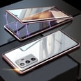 thumbnail image 1 of Funda transparente magnética para Samsung Galaxy S22 Ultra S21 Plus A54 A52 A53 S10 S8 S9 Note 20 9 A72 A71 S20 Fe, Funda de cristal para teléfono Tan Jianjun unisex, 1 of 2