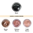thumbnail image 4 of FootFitter Premium Shoe Cream Polish, Black/Light Brown - 2 Pack, 4 of 5