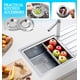 thumbnail image 4 of Matsuzay Filtro de fregadero de 2 piezas, desagüe de cocina, accesorios para el hogar de acero inoxidable a prueba de herrumbre, escurridor de Accesorios de baño, 4 of 5