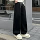 thumbnail image 5 of WILLBEST Pantalones Casuales para Mujer, Pantalones Deportivos Anchos de Pierna, Cintura Alta, Holgados, Modernos, Deportivos, con Cordón, Estilo Cómodo para Uso Diario. Extra Grande, 5 of 7
