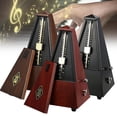 thumbnail image 2 of Style Pyramide Vintage Cloche Métronome Rythme Mécanique pour Guitare Piano Violon, 2 of 5