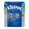 Kleenex Trusted Care Everyday Facial Tissues, 3 Flat Boxes (432 Tissues Total)