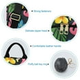 thumbnail image 7 of FORMRS Women's Travel Backpack Purse Anti-Theft Hidden Pockets Casual Shoulder Bag, Flamingo Floral Pattern, 7 of 7