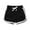 Black, variant on Hiijoy Toddler Girl Active Athletic Shorts Cotton Running Sports Shorts for Kids, Sizes 2-3T