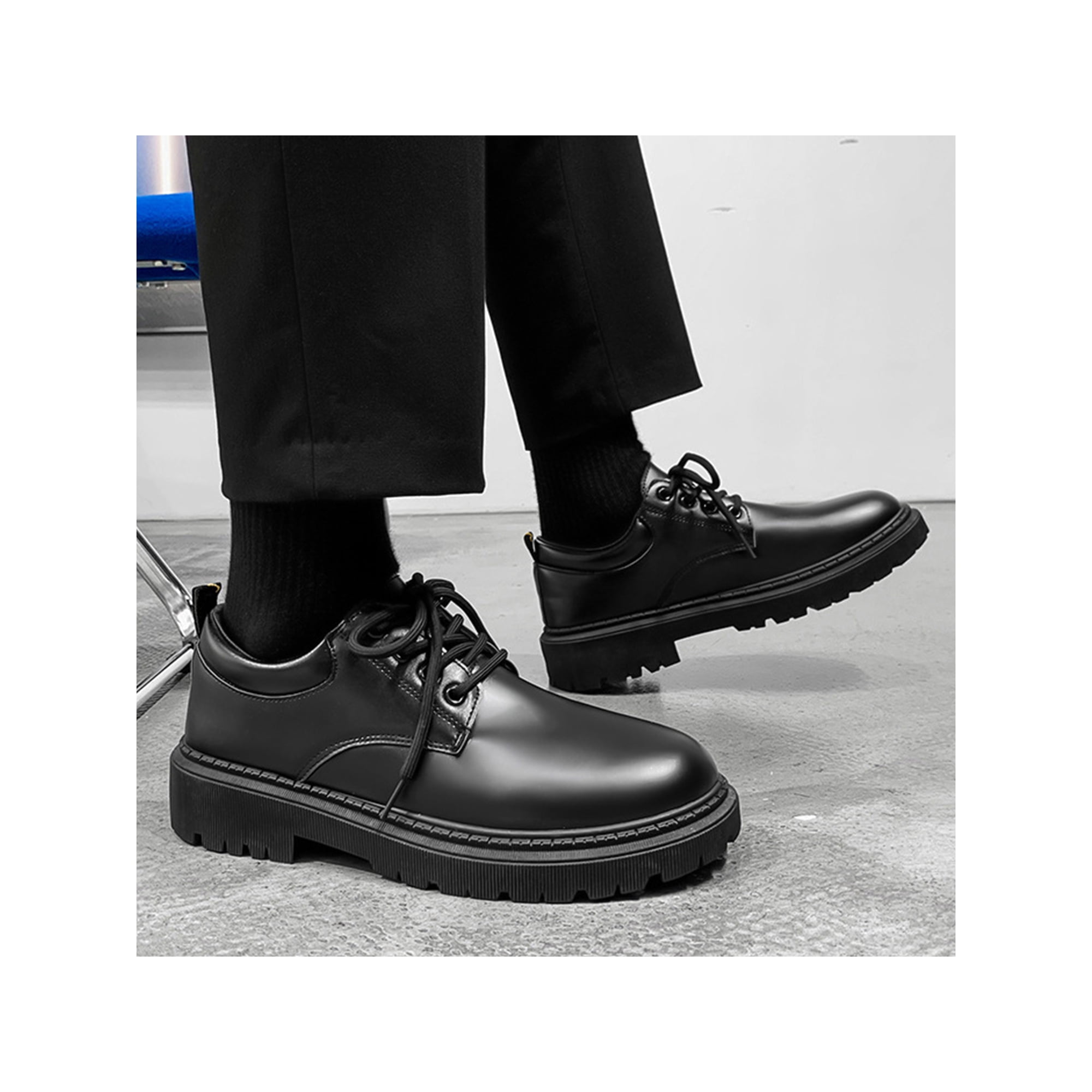 Chaussure homme bout rond 2025