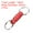 Wine Red, variant on Quick Release Keychain, Detachable Pull Apart Key Rings Clip Spring Split Snap Separate Keychains Lock Holder for Car Purse Bag Belt Black 3