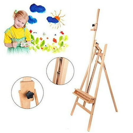Mont Marte Floor Easel w/Tilt Beech Wood