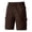 Coffee, variant on Fgvctg Mens Shorts Cargo Elastic Waist Summer Hiking Casual Cargo Shorts Stretch Waist Loose Work Relaxed-Fit Short Breathable Waistband Drawstring Pant with Multi Pockets,Navy,L